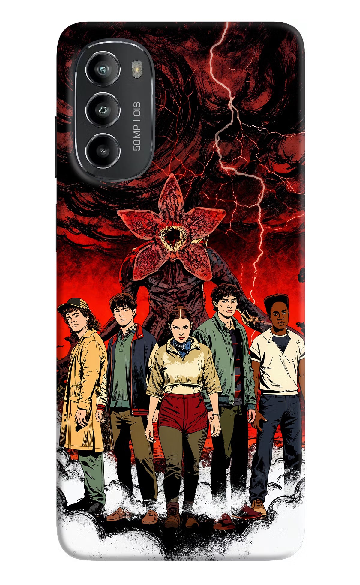 Ordinary Things Characters Moto G82 5G Hard Case Back Cover by Casekaro