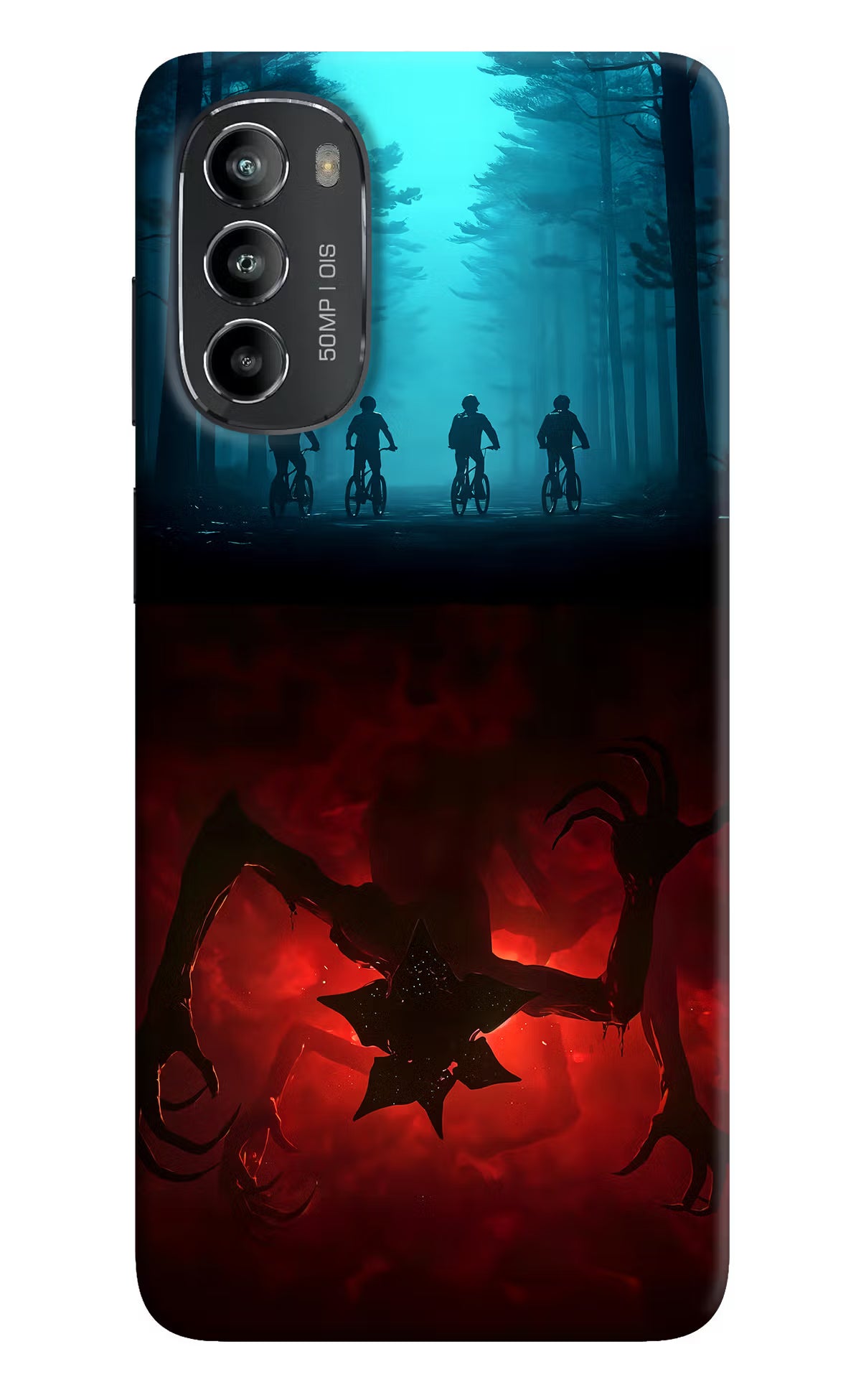 Ordinary Things Downside Up Moto G82 5G Hard Case Back Cover by Casekaro