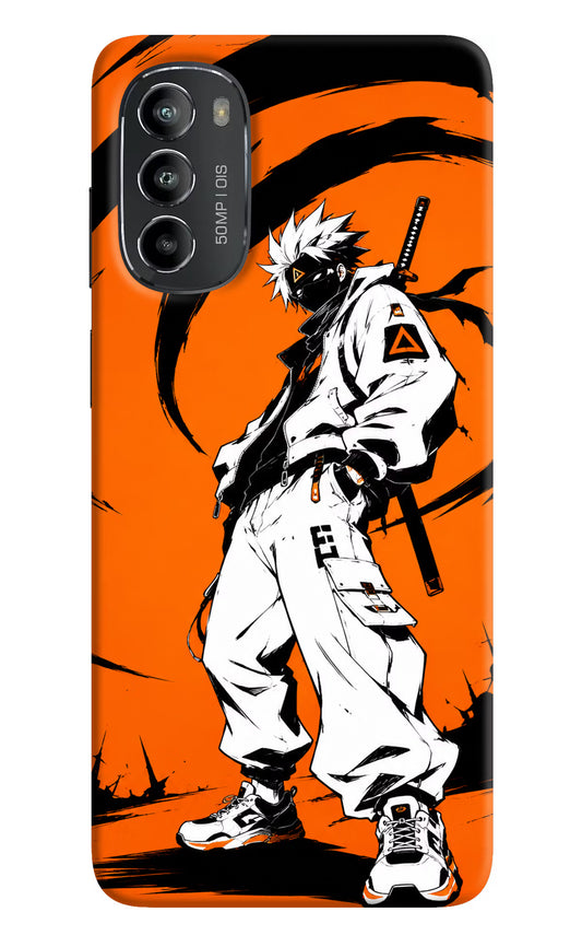 Street Samurai  Moto G82 5G Hard Case Back Cover by Casekaro