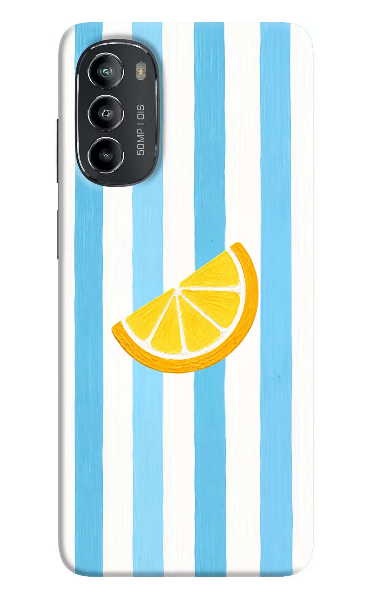 Summer Lemon Moto G82 5G Hard Case Back Cover by Casekaro