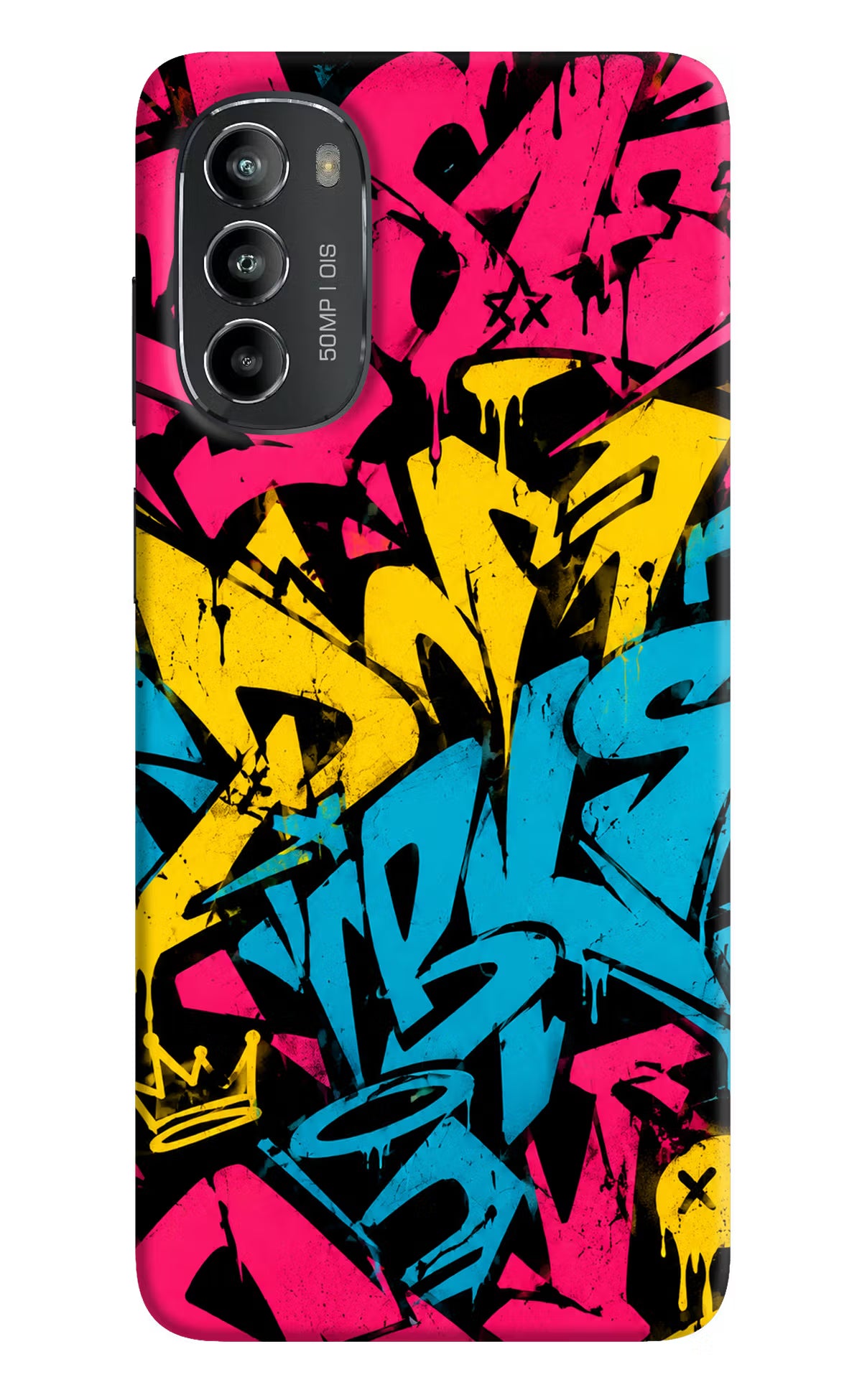 Graffiti Vibe Moto G82 5G Back Cover