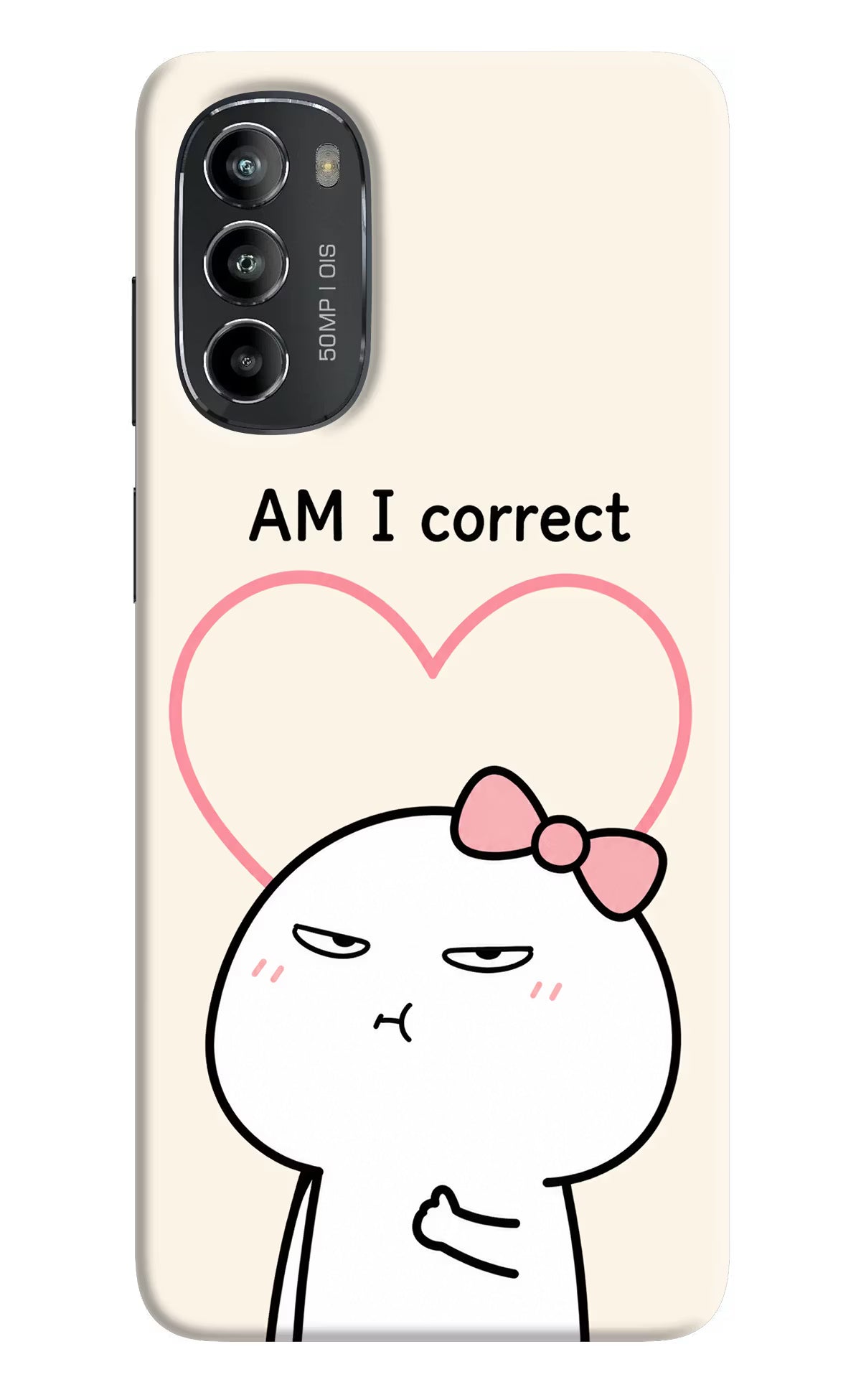 Always Right Moto G82 5G Back Cover