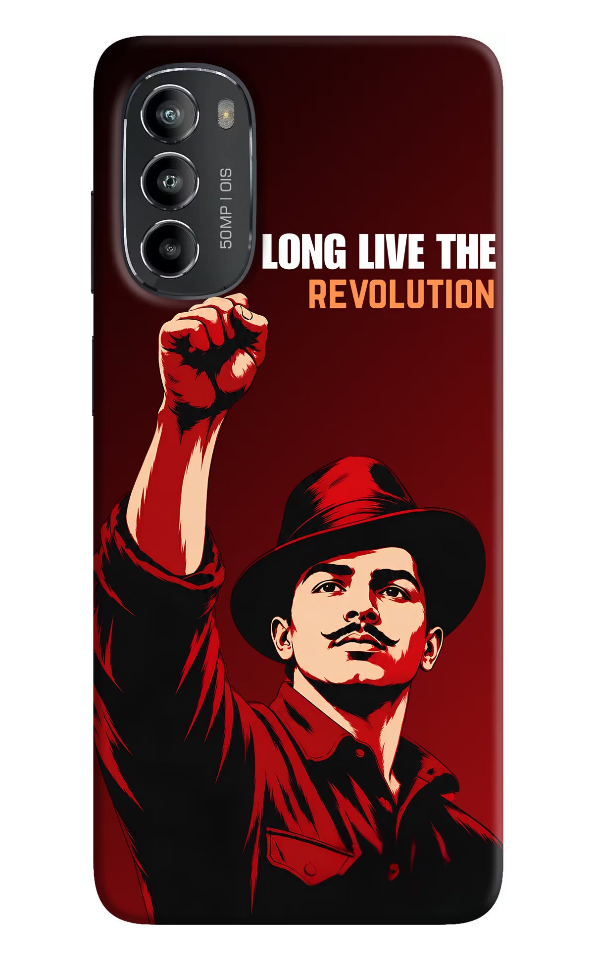Bhagat Singh Revolution Moto G82 5G Back Cover