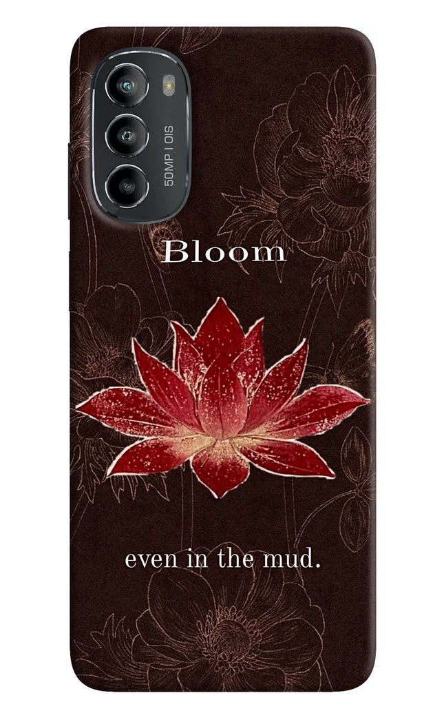 Bloom Moto G82 5G Hard Case Back Cover by Casekaro