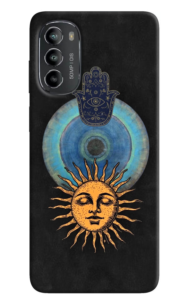 Divine Sun Moto G82 5G Hard Case Back Cover by Casekaro