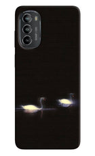 Silent Swans Moto G82 5G Back Cover