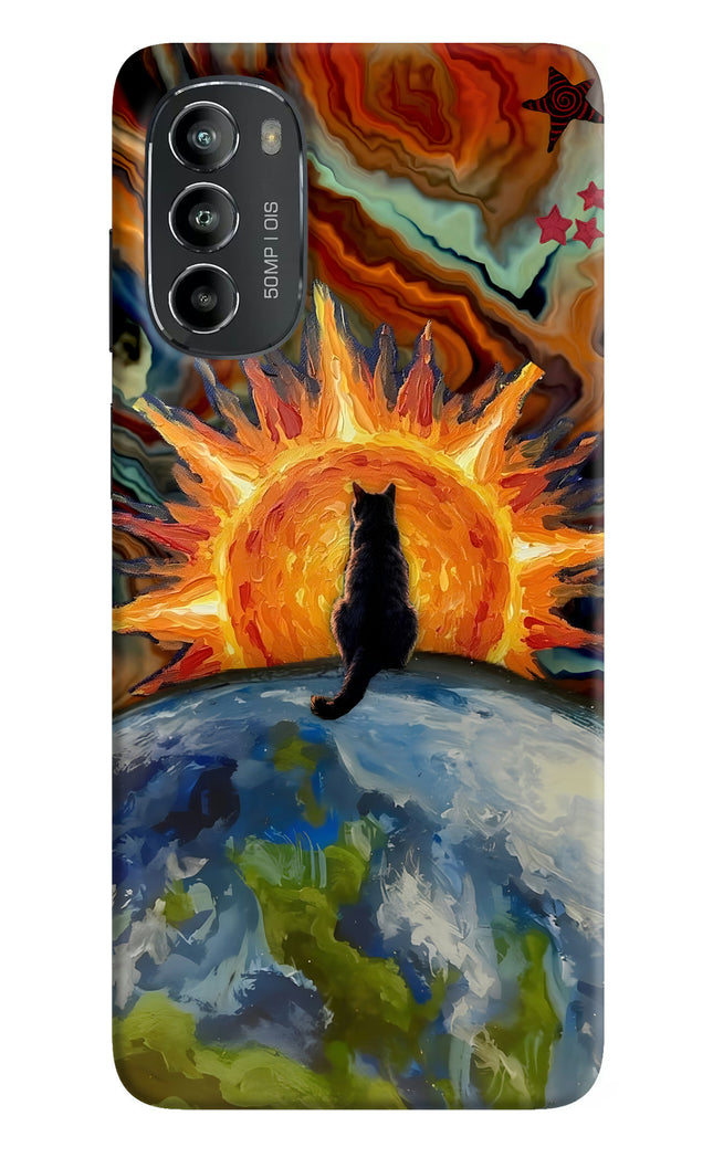 Sunrise Beyond Moto G82 5G Hard Case Back Cover by Casekaro