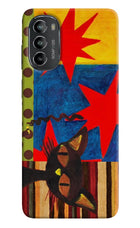 Pop Cat Moto G82 5G Back Cover