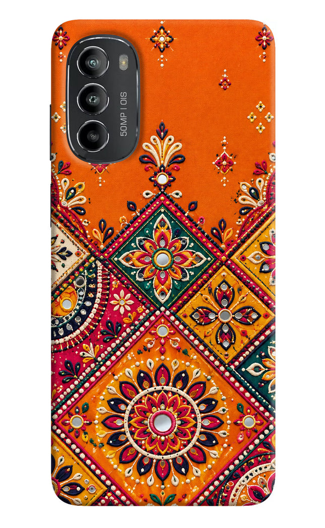 Kutch Glow Moto G82 5G Hard Case Back Cover by Casekaro