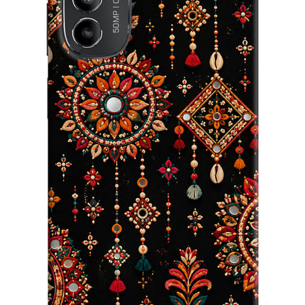 Boho Noir Moto G82 5G Back Cover
