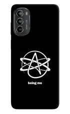 Atheist Symbol Moto G82 5G Hard Case Back Cover by Casekaro