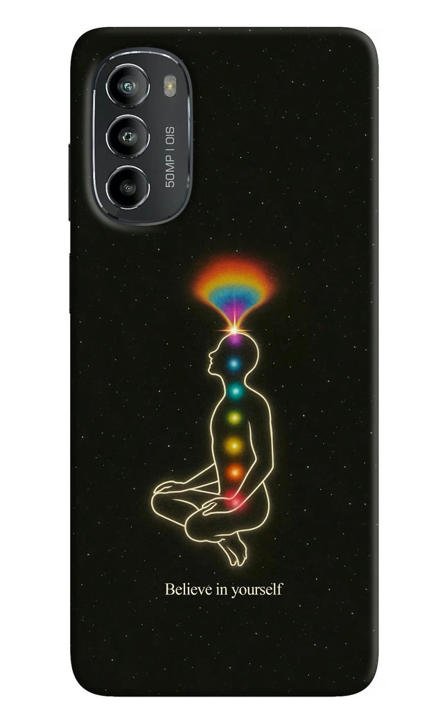 Believe in yourself Moto G82 5G Hard Case Back Cover by Casekaro