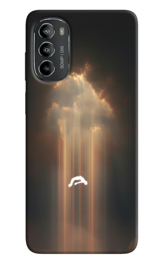 Heavenly Beam Moto G82 5G Hard Case Back Cover by Casekaro