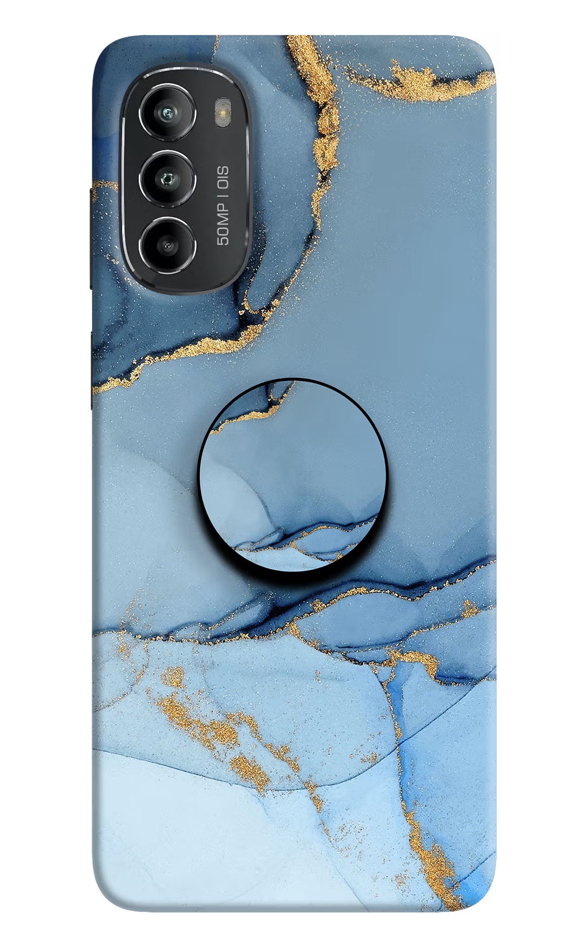 Blue Marble Moto G82 5G Pop Case by Casekaro