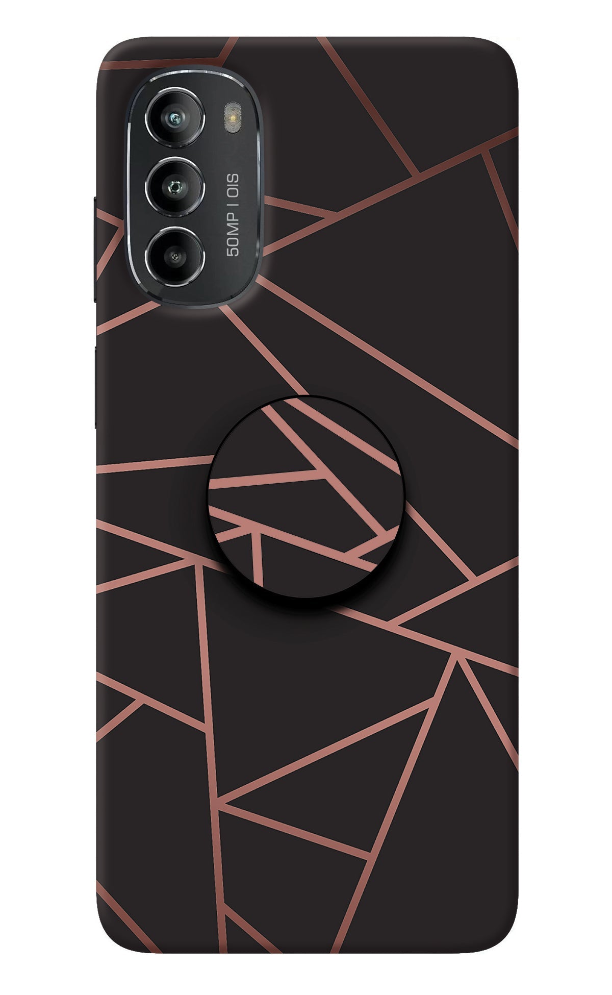 Geometric Pattern Moto G82 5G Pop Case