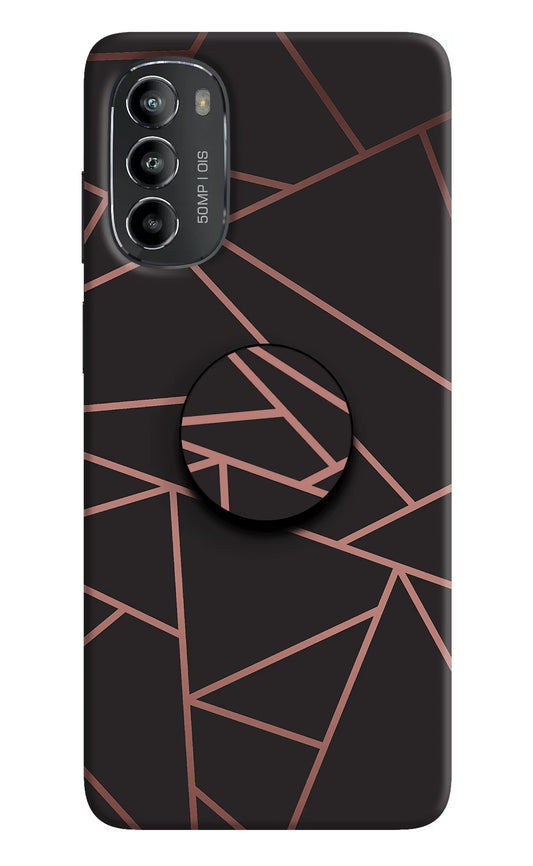Geometric Pattern Moto G82 5G Pop Case by Casekaro
