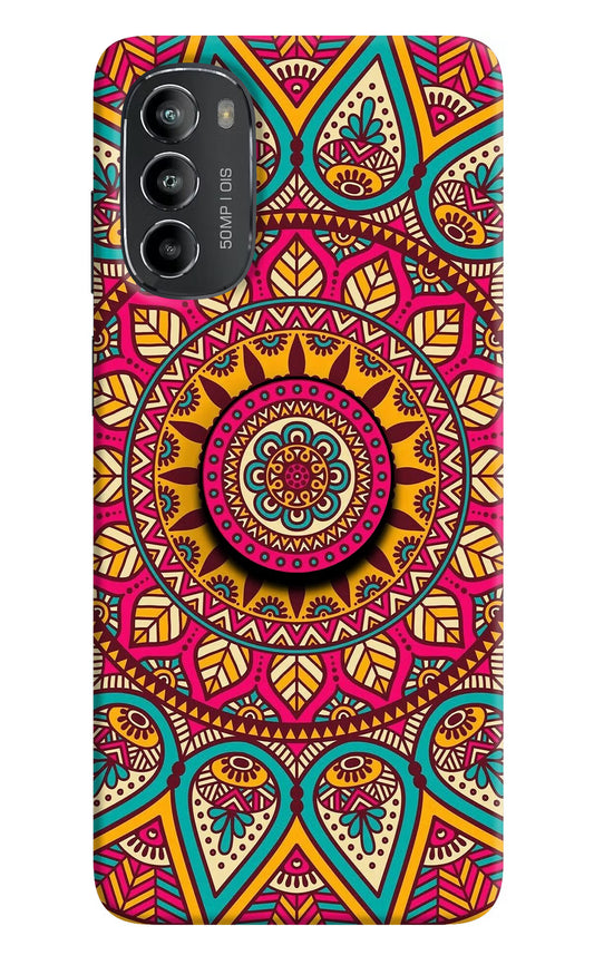Mandala Moto G82 5G Pop Case by Casekaro