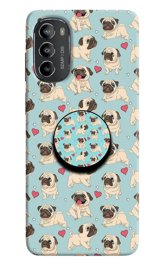 Pug Dog Moto G82 5G Pop Case by Casekaro
