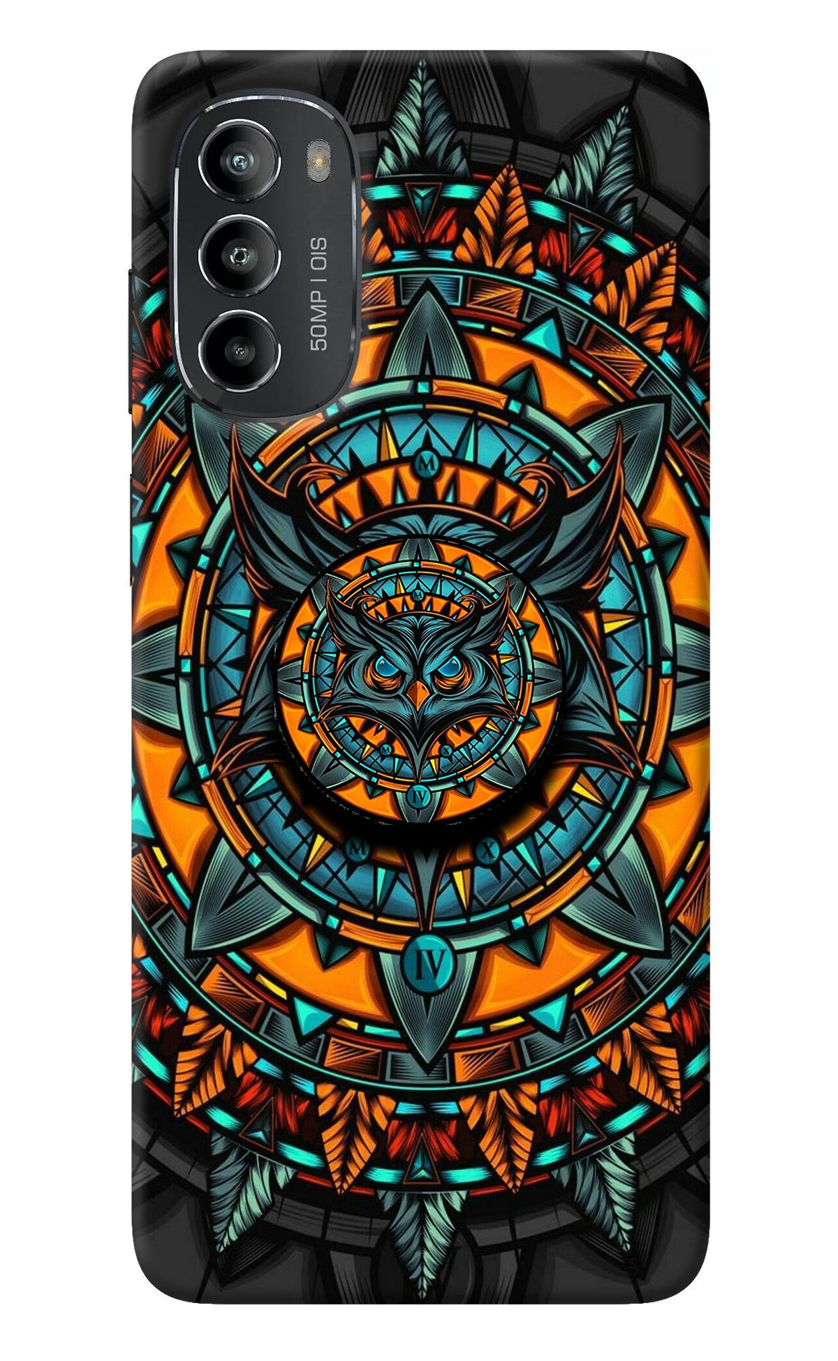 Angry Owl Moto G82 5G Pop Case