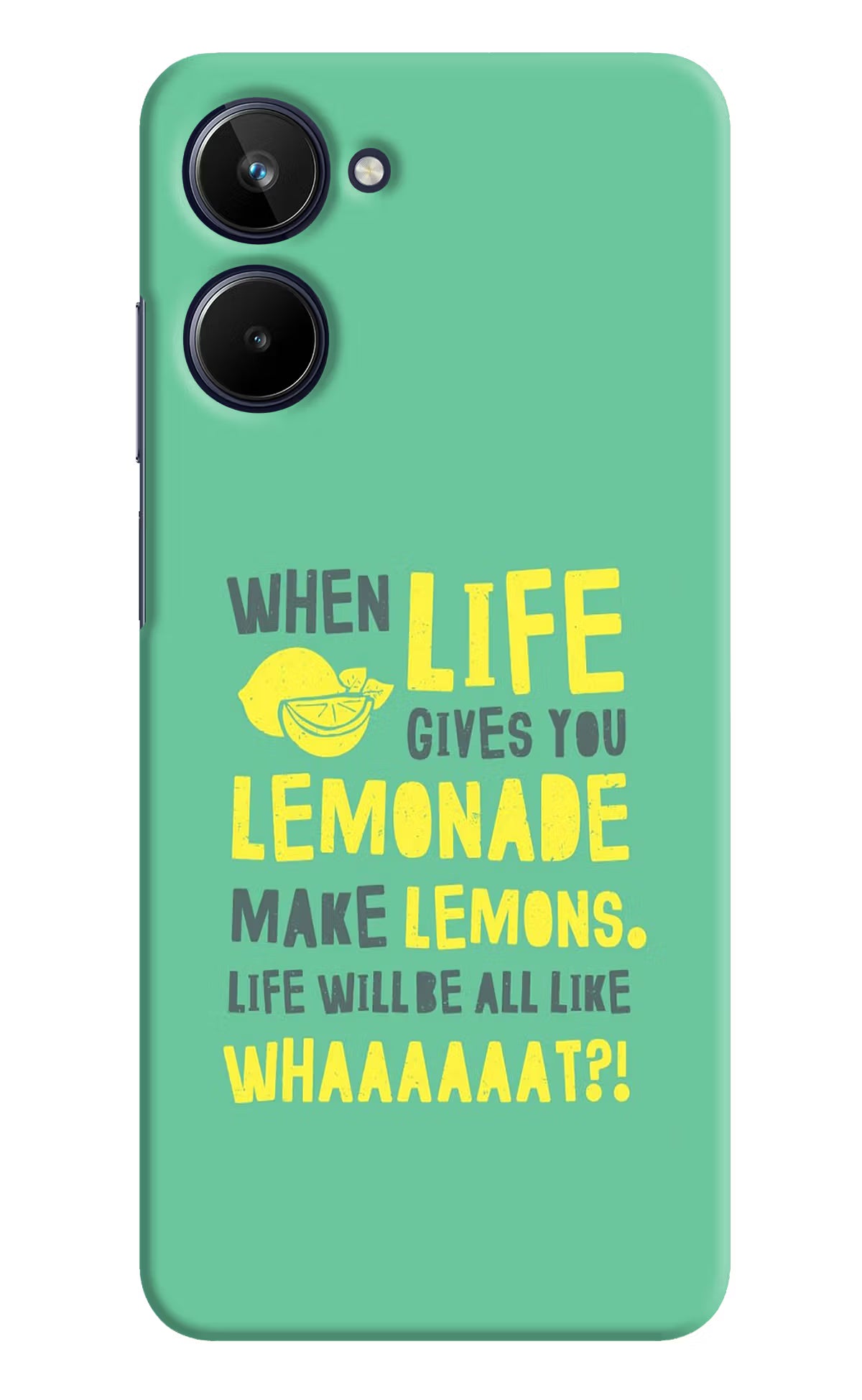 Quote Realme 10 Hard Case Back Cover by Casekaro