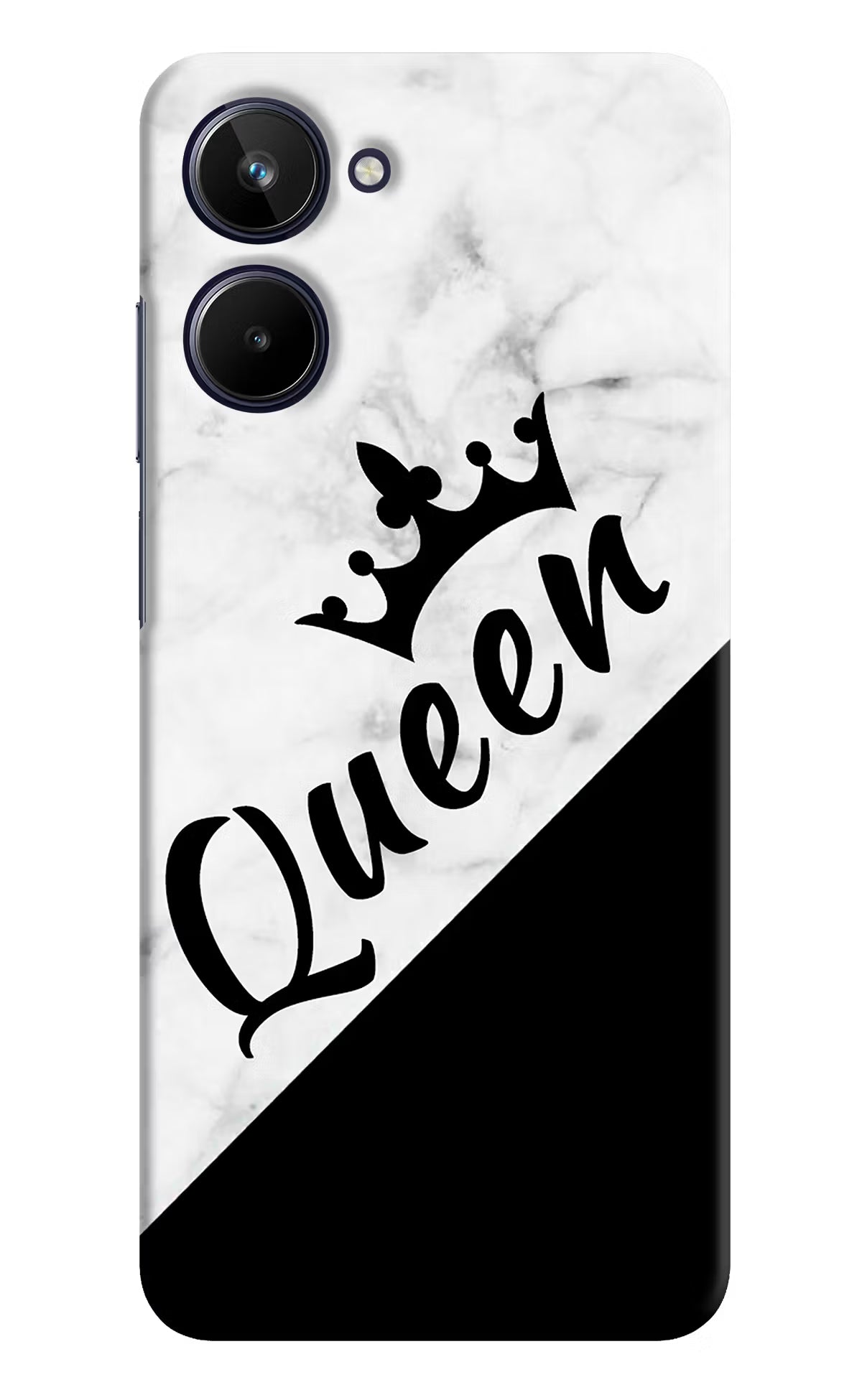 Queen Realme 10 Hard Case Back Cover by Casekaro