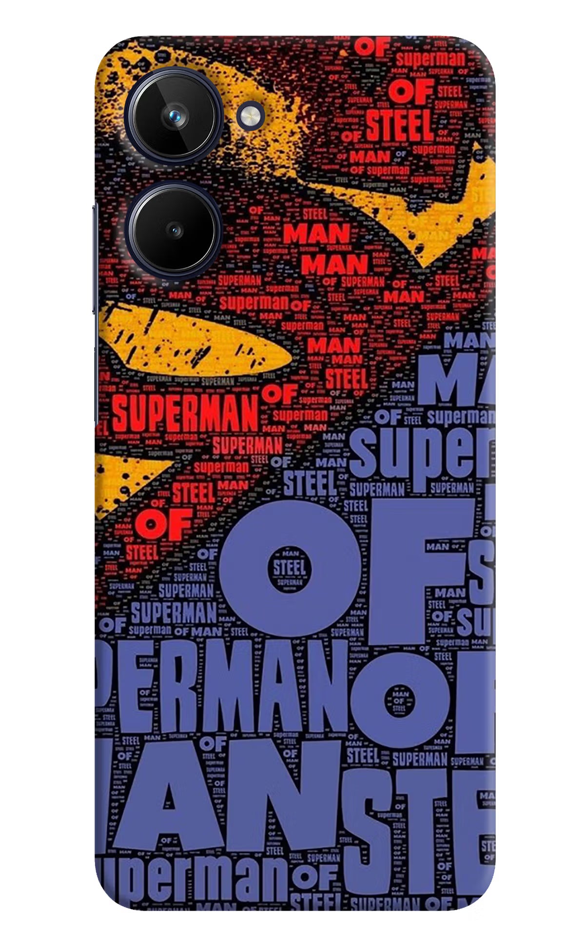 Superman Realme 10 Hard Case Back Cover by Casekaro