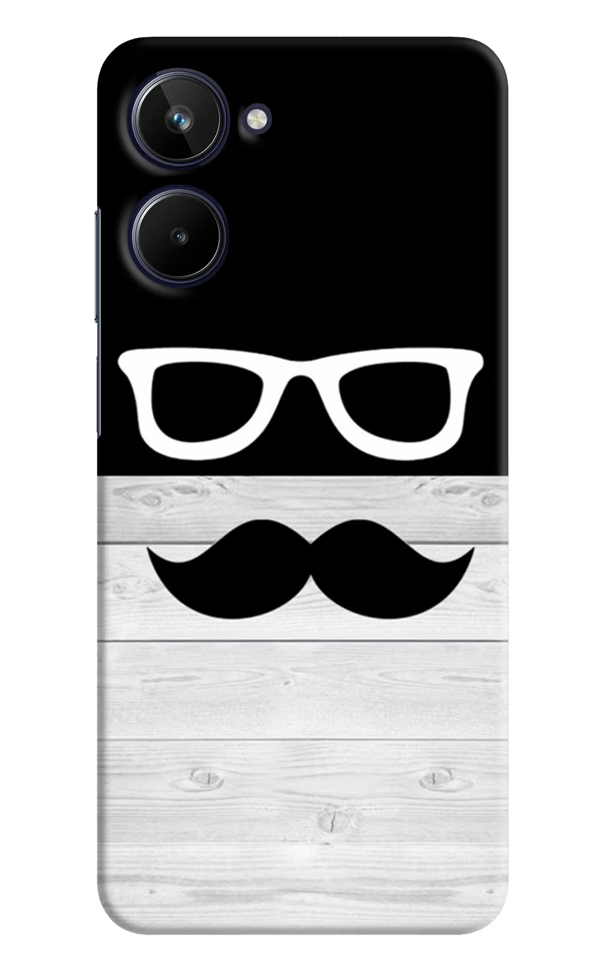 Mustache Realme 10 Hard Case Back Cover by Casekaro