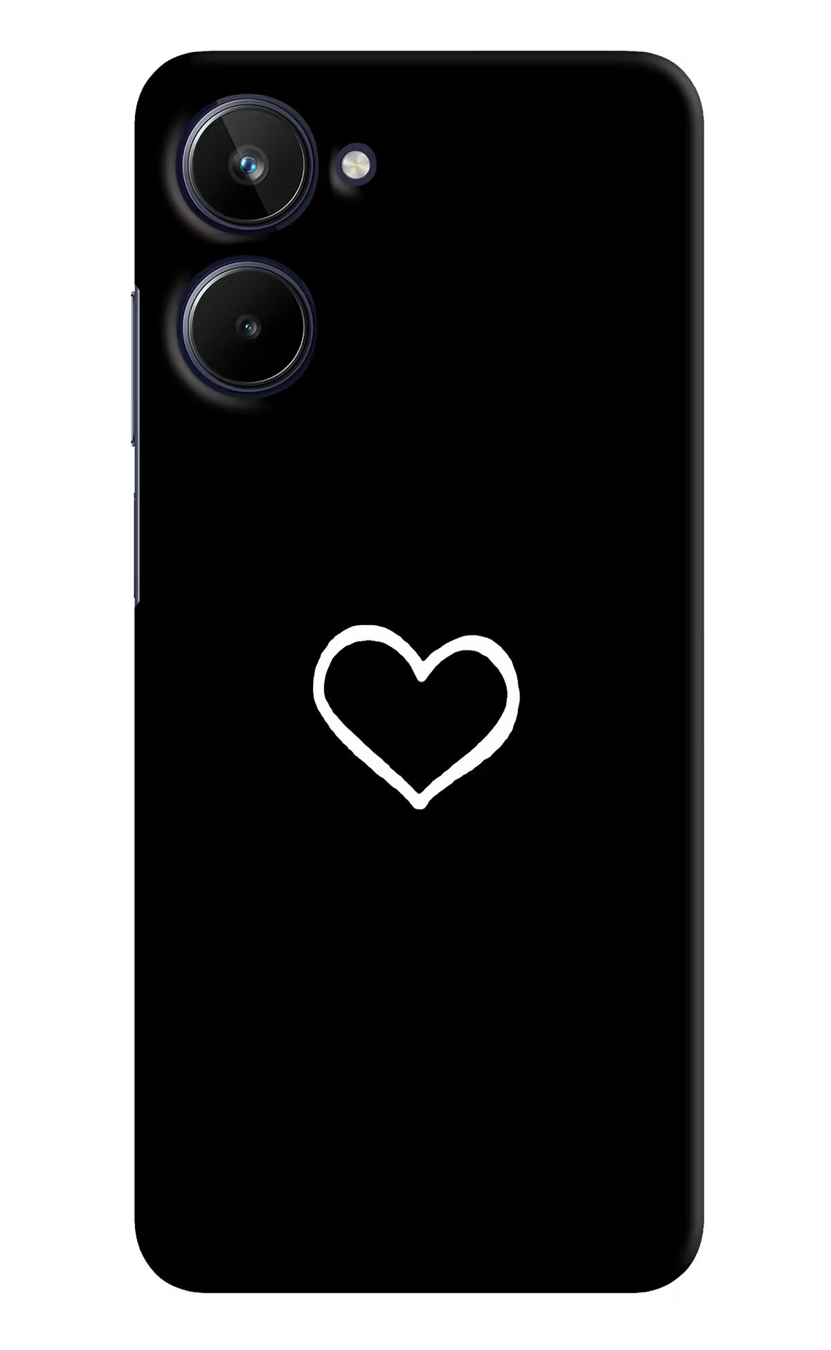 Heart Realme 10 Hard Case Back Cover by Casekaro