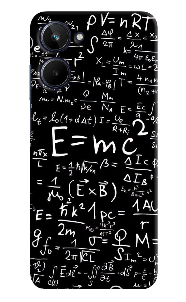 Physics Formula Realme 10 Hard Case Back Cover by Casekaro