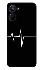 Heart Beats Realme 10 Hard Case Back Cover by Casekaro