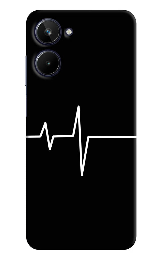 Heart Beats Realme 10 Hard Case Back Cover by Casekaro