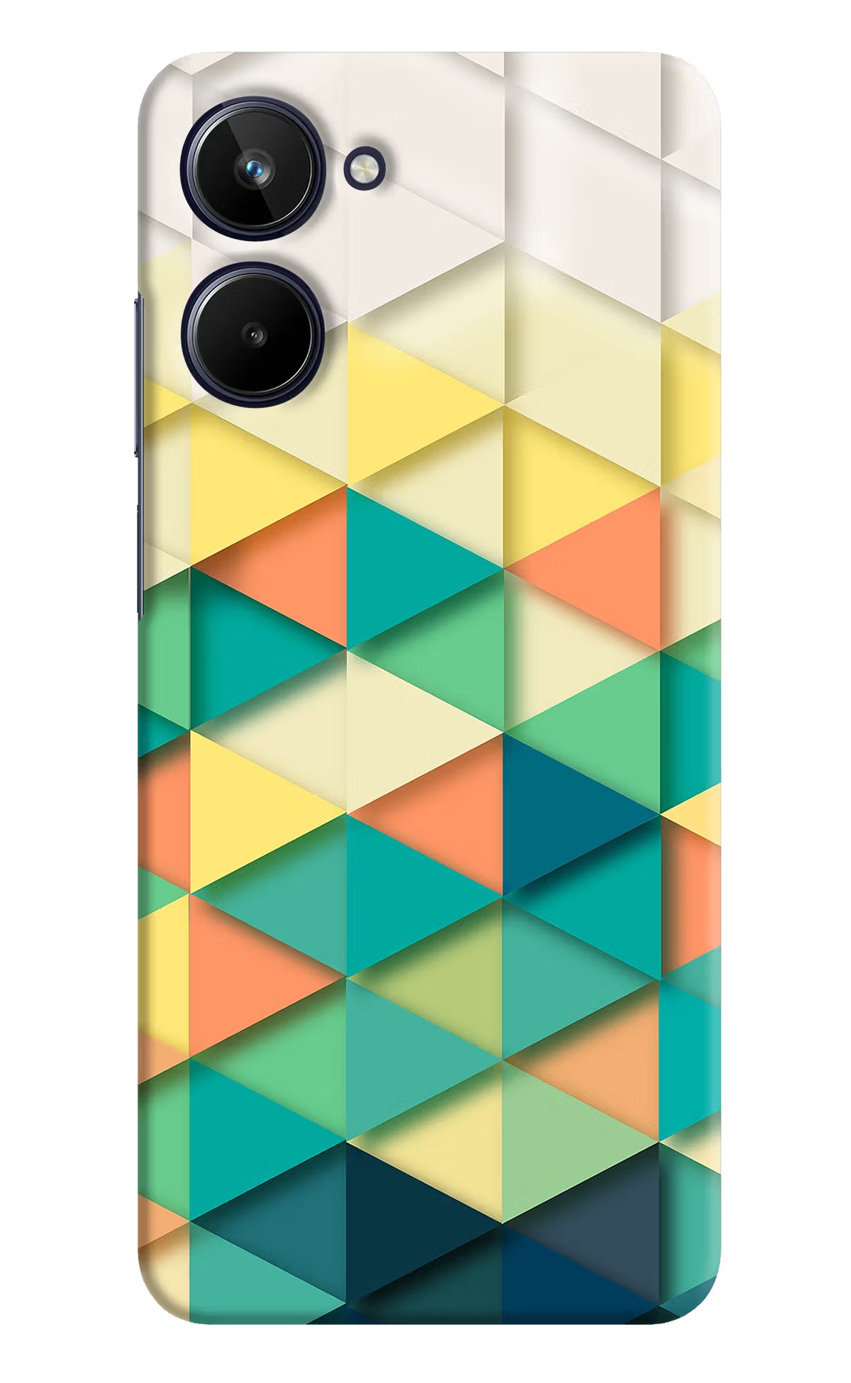 Abstract Realme 10 Hard Case Back Cover by Casekaro
