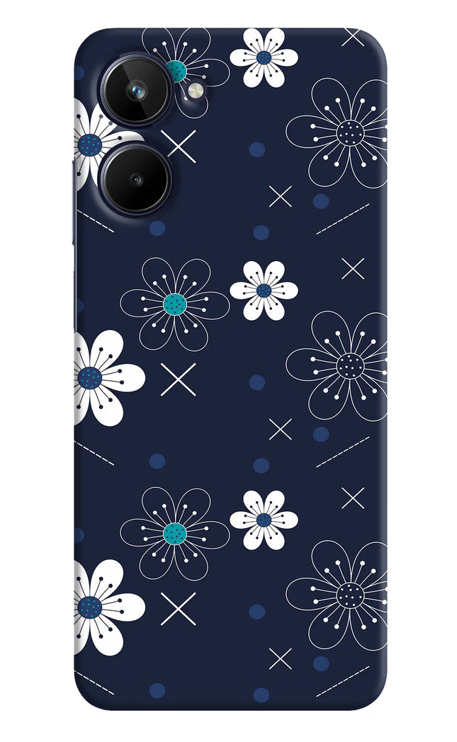 Flowers Realme 10 Hard Case Back Cover by Casekaro