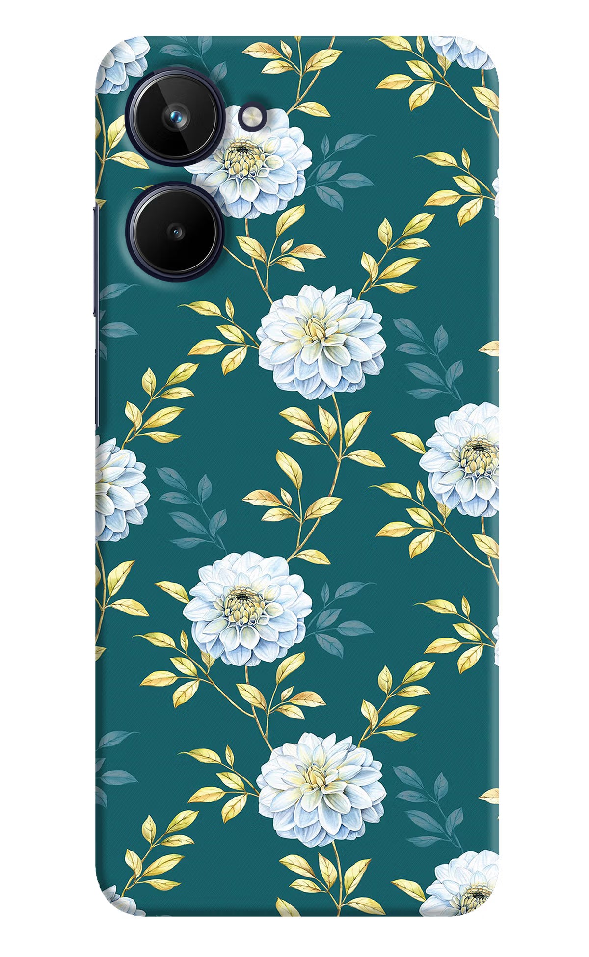 Flowers Realme 10 Hard Case Back Cover by Casekaro