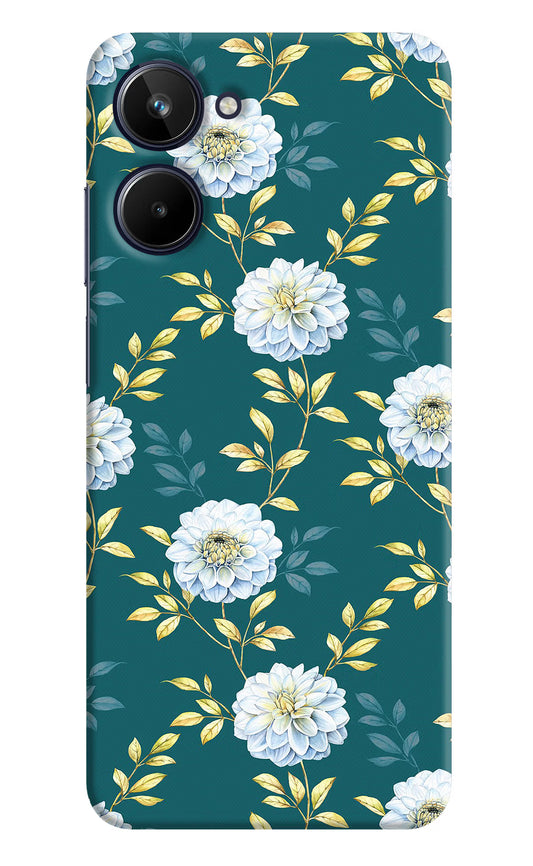 Flowers Realme 10 Hard Case Back Cover by Casekaro