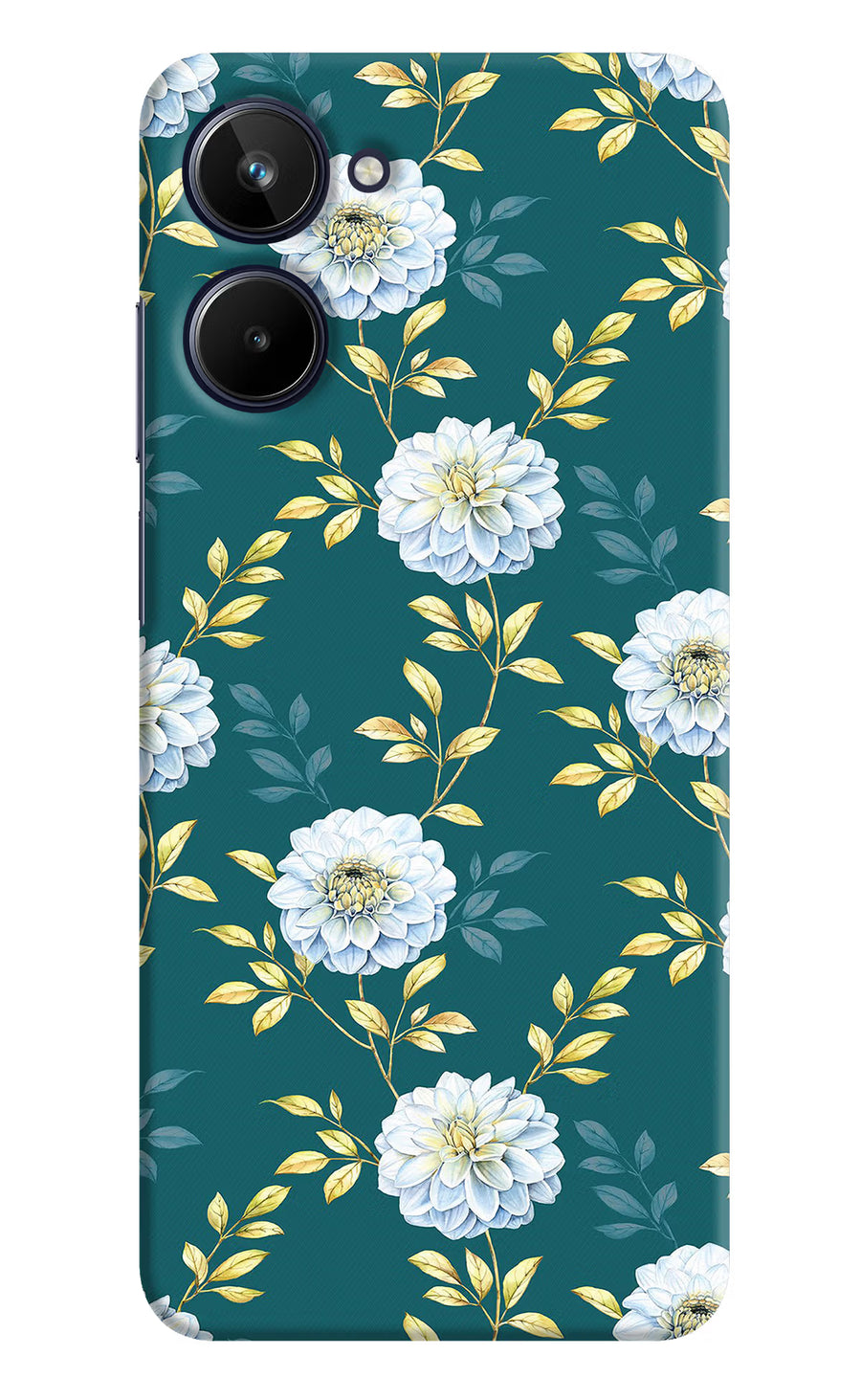Flowers Realme 10 Back Cover, Hard case