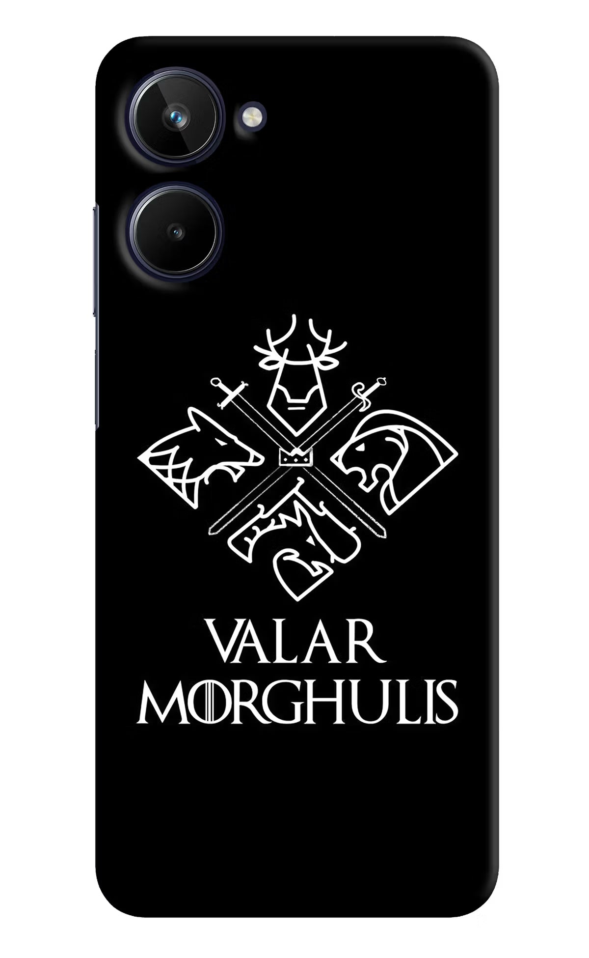 Valar Morghulis | Game Of Thrones Realme 10 Hard Case Back Cover by Casekaro