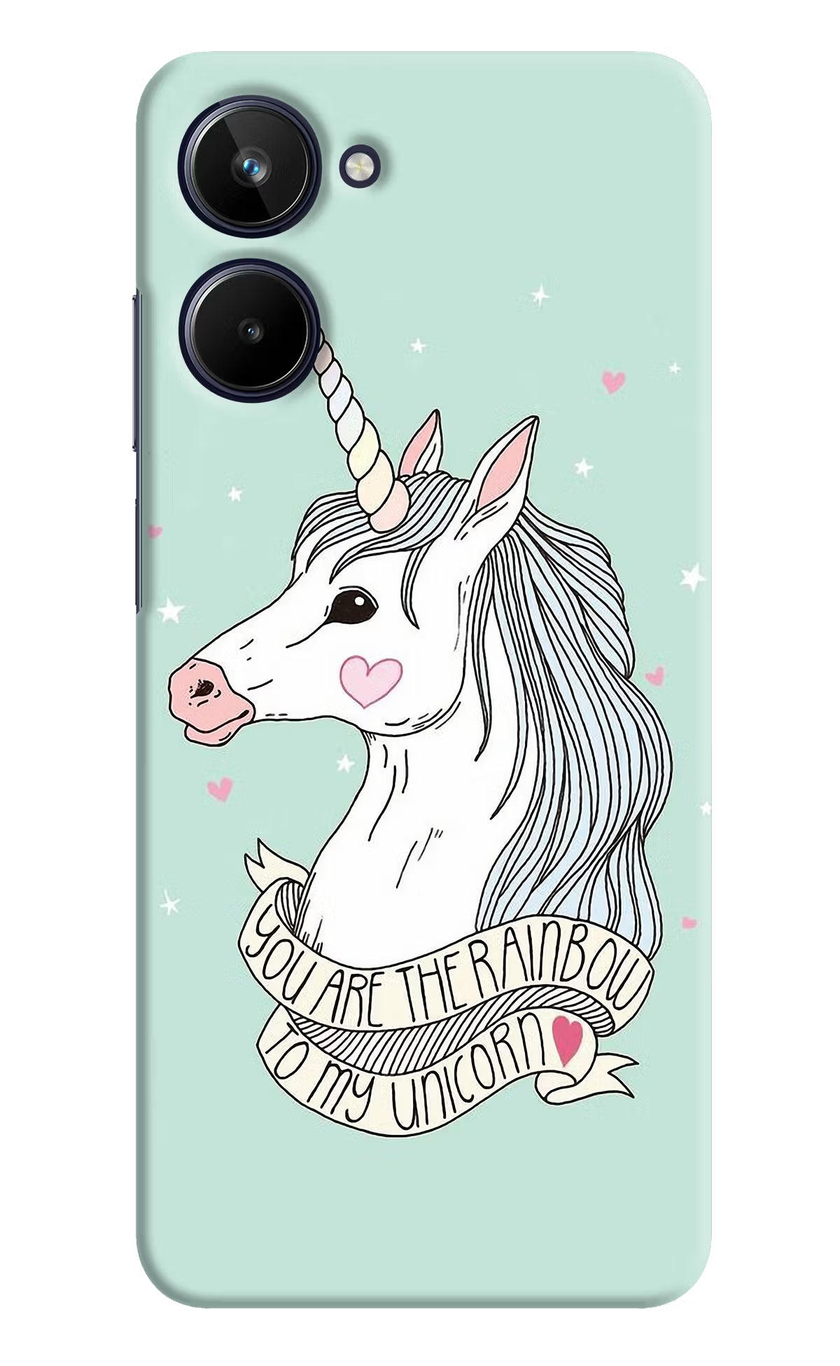 Unicorn Wallpaper Realme 10 Hard Case Back Cover by Casekaro