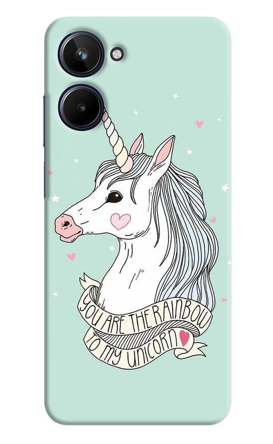 Unicorn Wallpaper Realme 10 Hard Case Back Cover by Casekaro