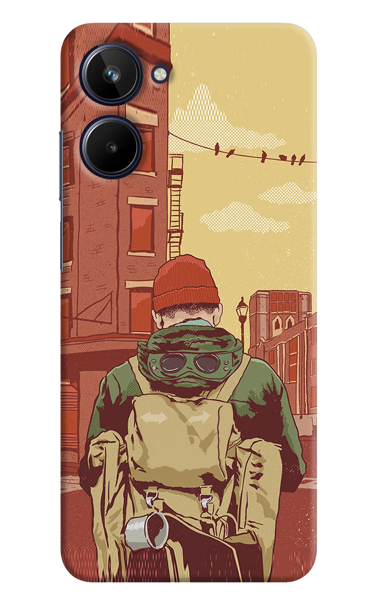 Adventurous Realme 10 Hard Case Back Cover by Casekaro