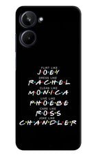 FRIENDS Character Realme 10 Hard Case Back Cover by Casekaro