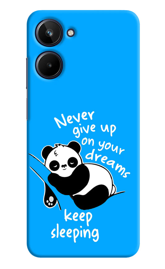 Keep Sleeping Realme 10 Hard Case Back Cover by Casekaro