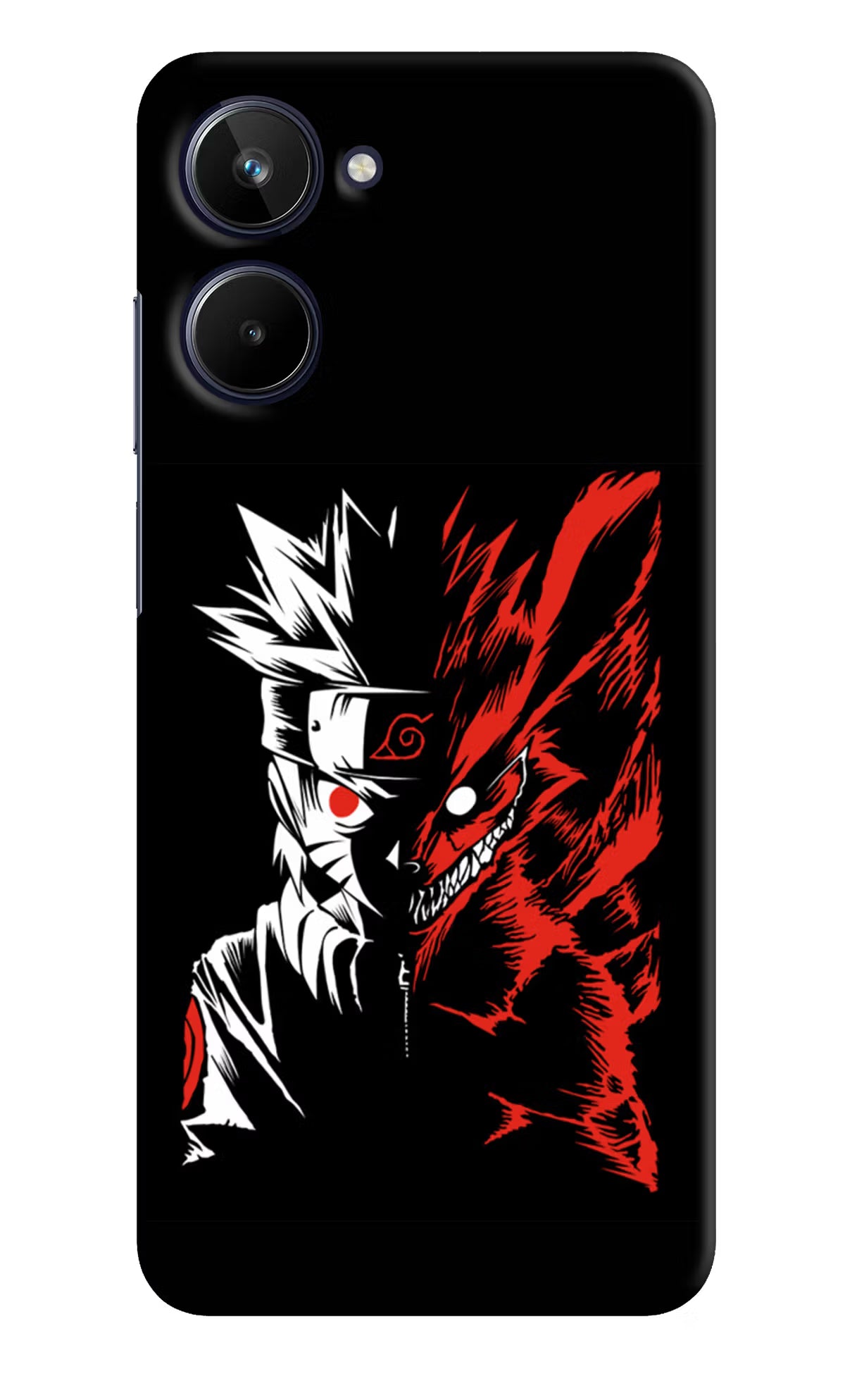 Naruto Two Face Realme 10 Hard Case Back Cover by Casekaro