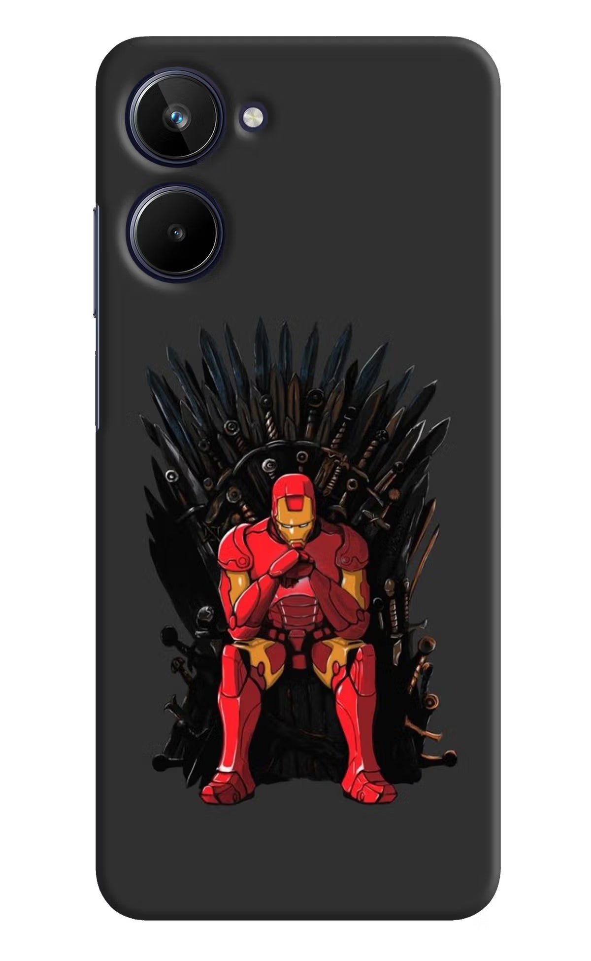 Ironman Throne Realme 10 Hard Case Back Cover by Casekaro