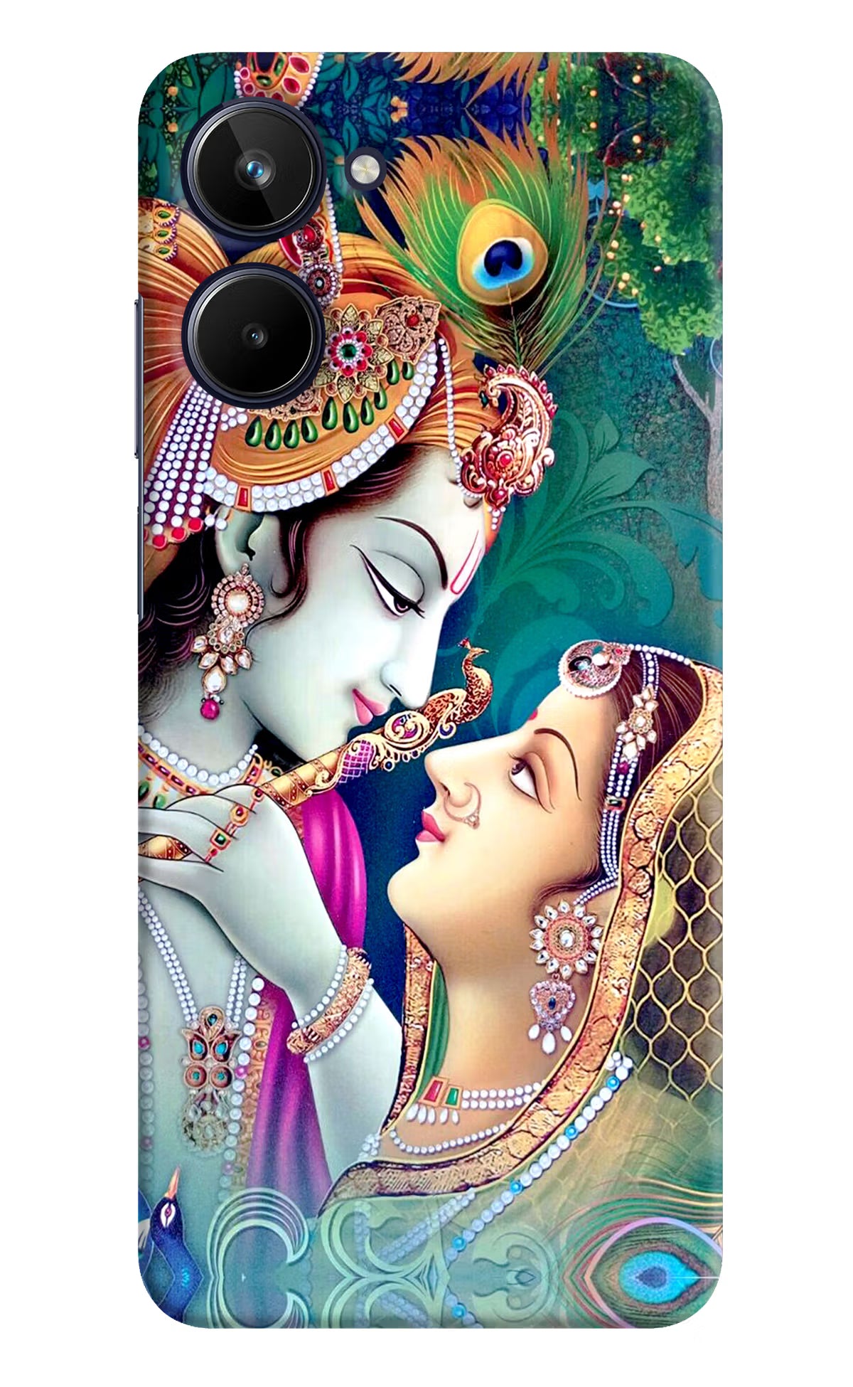 Lord Radha Krishna Realme 10 Hard Case Back Cover by Casekaro