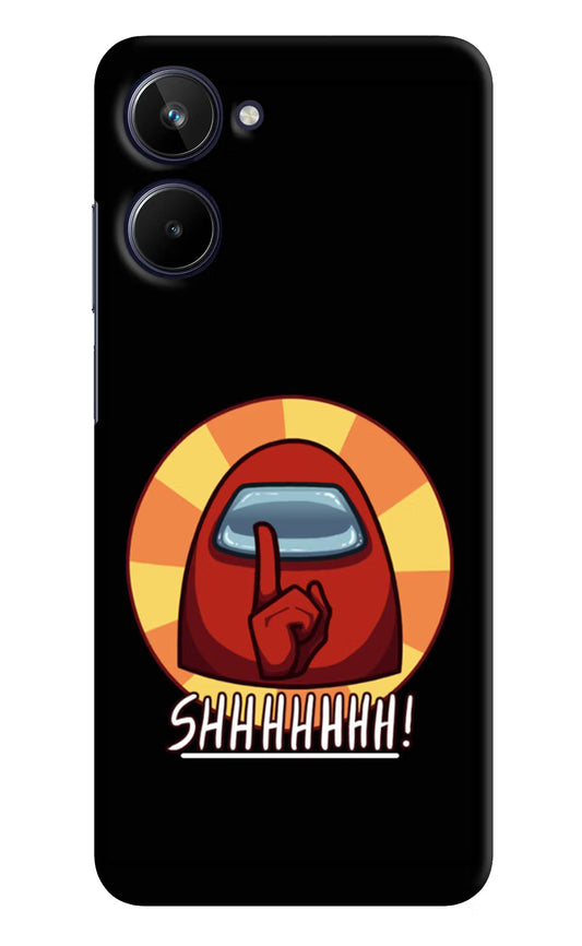 Among Us Shhh! Realme 10 Hard Case Back Cover by Casekaro