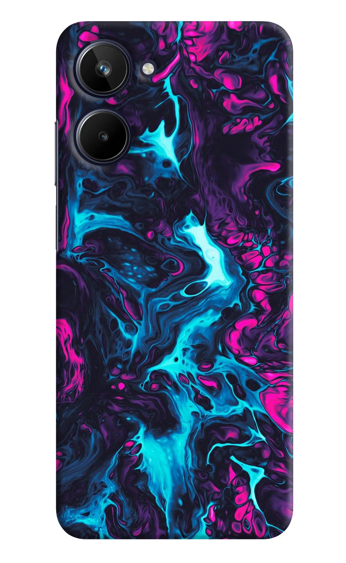 Abstract Realme 10 Hard Case Back Cover by Casekaro