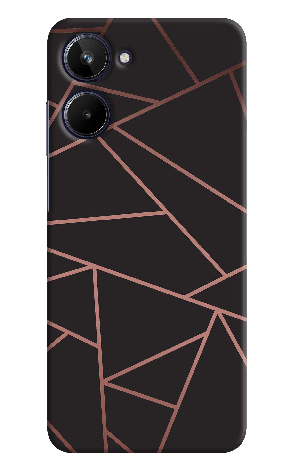 Geometric Pattern Realme 10 Hard Case Back Cover by Casekaro