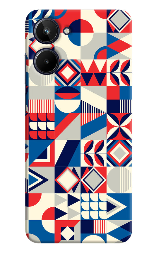 Colorful Pattern Realme 10 Hard Case Back Cover by Casekaro
