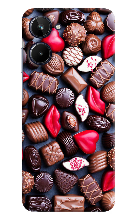 Chocolates Realme 10 Hard Case Back Cover by Casekaro